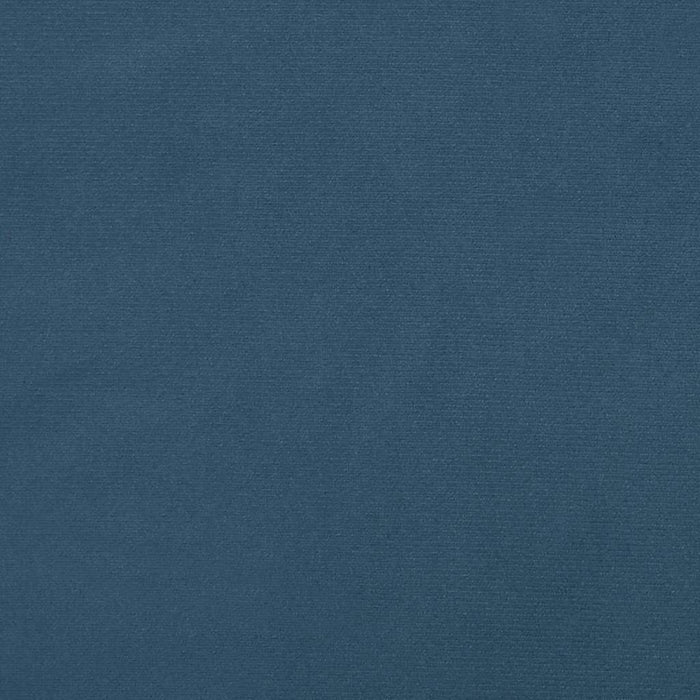 Giroletto senza Materasso Blu Scuro 80x200 cm in Velluto 347541
