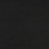 Giroletto senza Materasso-Struttura Letto Nero 120x200 cm Velluto 977216
