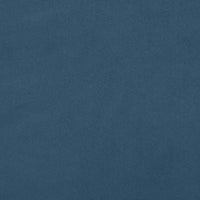 Giroletto senza Materasso Blu Scuro 120x200 cm in Velluto 347565