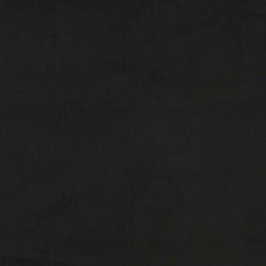 Giroletto senza Materasso-Struttura Letto Nero 180x200 cm in Velluto 592219