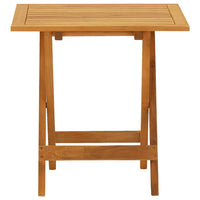 Sedia a Sdraio con Poggiapiedi e Tavolo Legno Massello Acacia cod mxl 5544