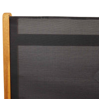 Sedie da Giardino Pieghevoli 8 pz Massello d'Acacia e Textilene 3120456