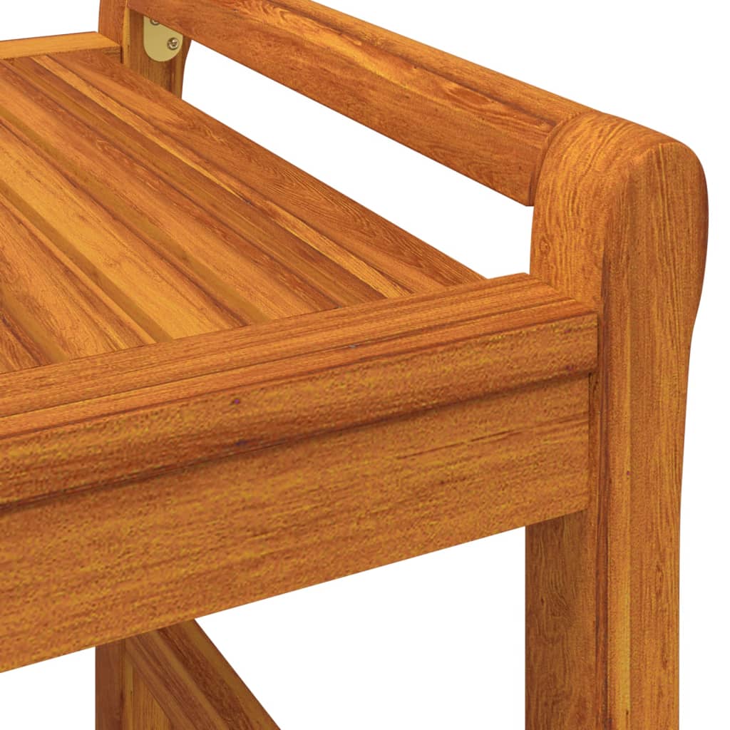 Set Mobili da Giardino 3pz con Cuscini Legno Massello di Acacia 3120462