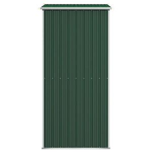 Capanno da Giardino Verde 192x108x223 cm in Acciaio Zincato cod mxl 65889