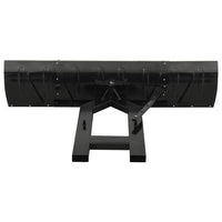 Spazzaneve per Muletto 200x48 cm Nero 153131