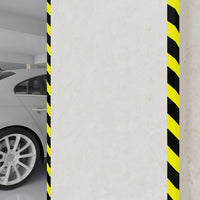 Protezioni Angoli 2pz Giallo e Nero 4,5x4,5x104 cm in PU 153101