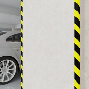 Protezioni Angoli 2pz Giallo e Nero 4,5x4,5x104 cm in PU 153101