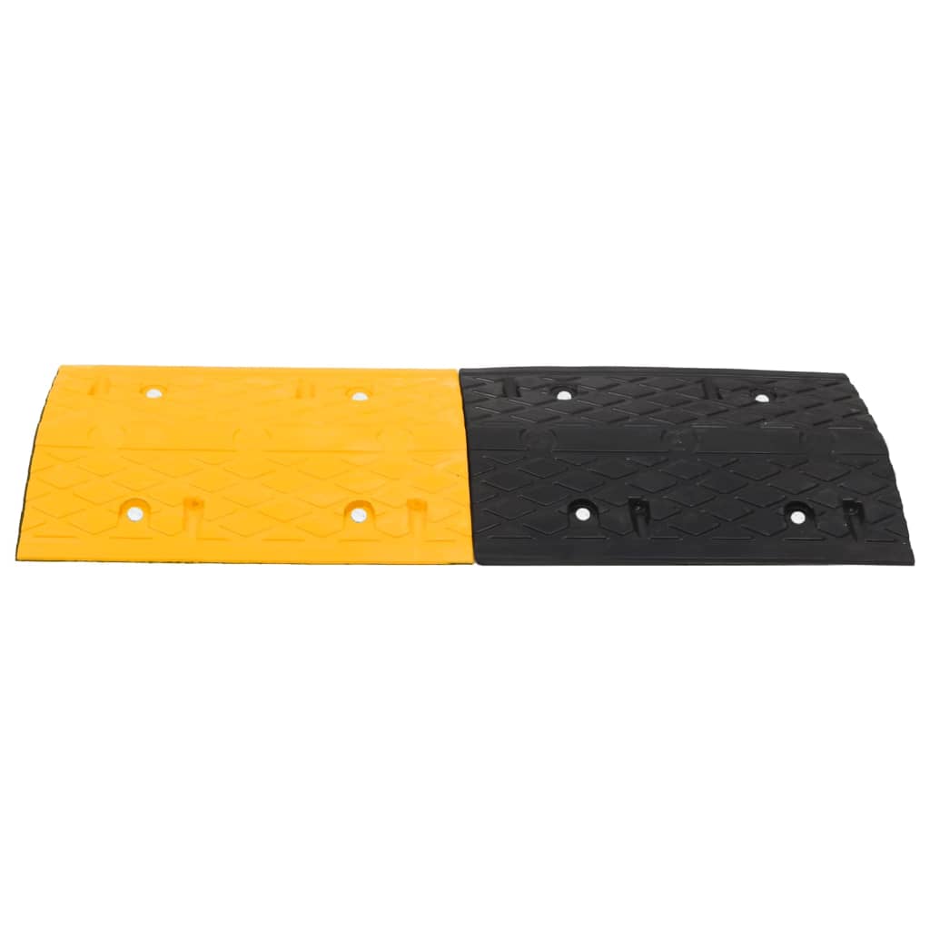 Dosso Giallo e Nero 97x32,5x4 cm in Gomma 153106
