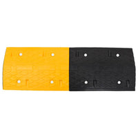 Dosso Giallo e Nero 97x32,5x4 cm in Gomma