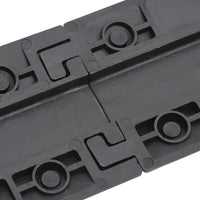 Rampe di Protezione Cavi 2pz 98,5 cm Nero
