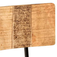 Sedie da Pranzo 2 pz 44x40x80 cm Legno Massello di Mango cod mxl 14870