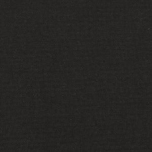 Divano a 3 Posti Nero 180 cm in Tessuto 348843