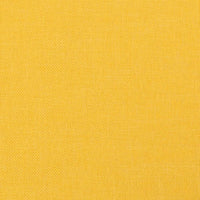 Divano a 3 Posti Giallo 210 cm in Tessuto