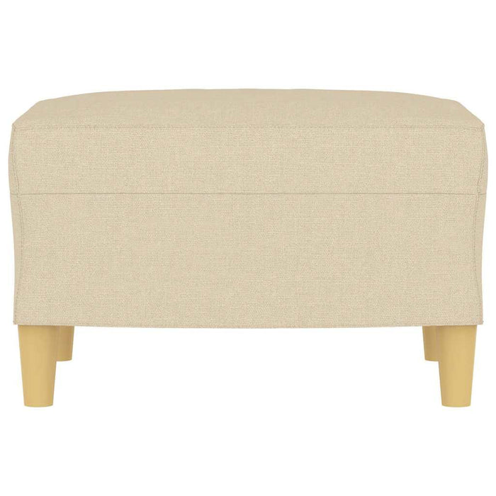 Poggiapiedi Crema 60x50x41 cm in Tessuto cod mxl 75943