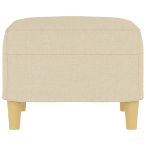 Poggiapiedi Crema 60x50x41 cm in Tessuto cod mxl 75943