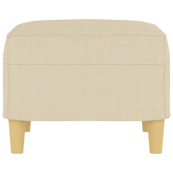 Poggiapiedi Crema 60x50x41 cm in Tessuto cod mxl 75943