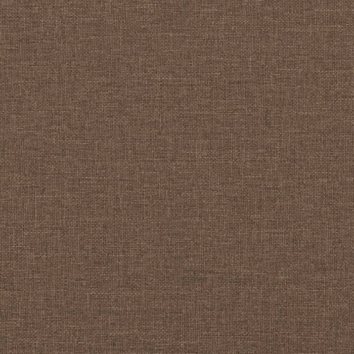 Poggiapiedi Marrone 60x50x41 cm in Tessuto 349266