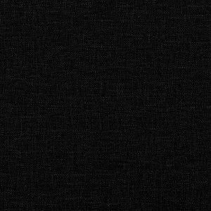 Poggiapiedi Nero 60x50x41 cm in Tessuto 349267