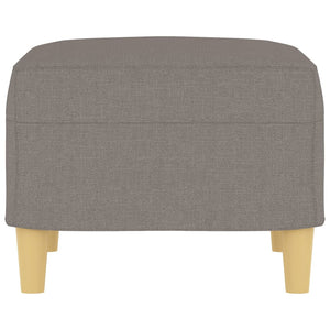 Poggiapiedi Tortora 60x50x41 cm in Tessuto