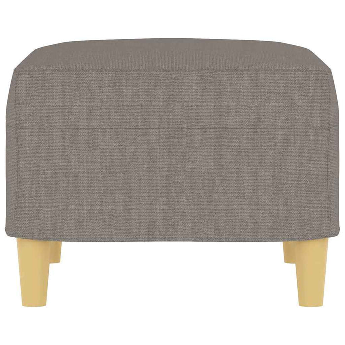 Poggiapiedi Tortora 60x50x41 cm in Tessuto 349270