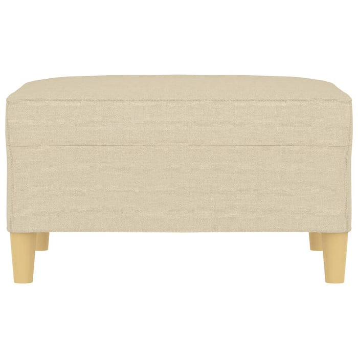 Poggiapiedi Crema 70x55x41 cm in Tessuto cod mxl 67509