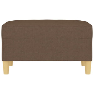 Poggiapiedi Marrone 70x55x41 cm in Tessuto cod mxl 63829
