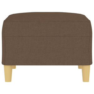 Poggiapiedi Marrone 70x55x41 cm in Tessuto cod mxl 63829