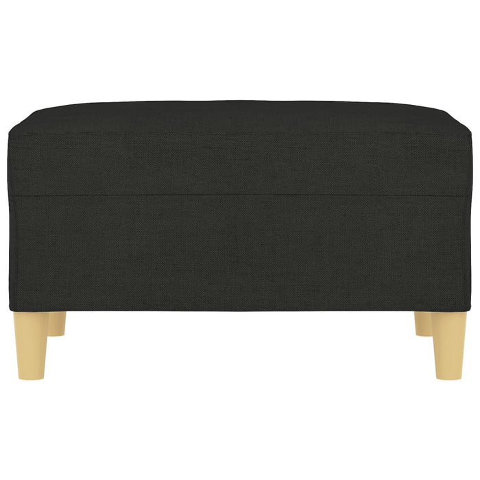 Poggiapiedi Nero 70x55x41 cm in Tessutocod mxl 78600