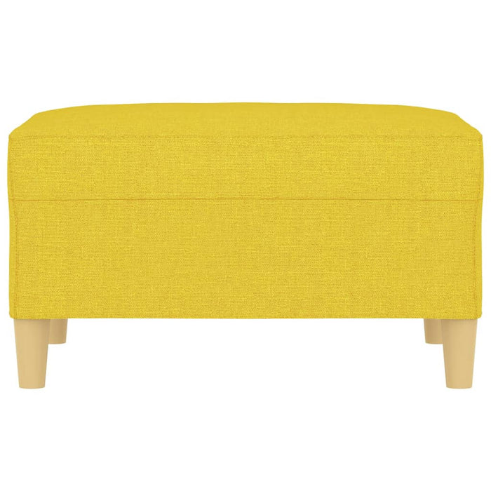 Poggiapiedi Giallo Chiaro 70x55x41 cm in Tessuto cod mxl 64304