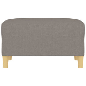 Poggiapiedi Tortora 70x55x41 cm in Tessuto 349278