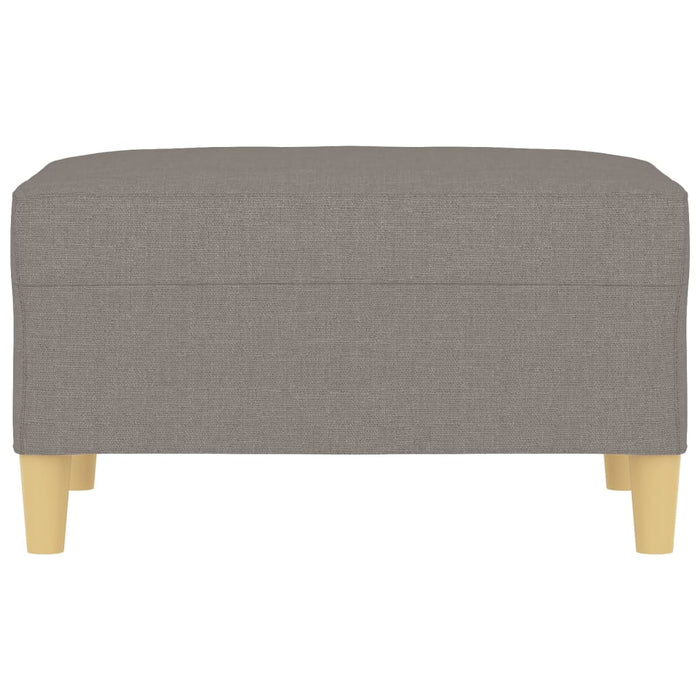 Poggiapiedi Tortora 70x55x41 cm in Tessuto 349278