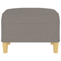 Poggiapiedi Tortora 70x55x41 cm in Tessuto 349278