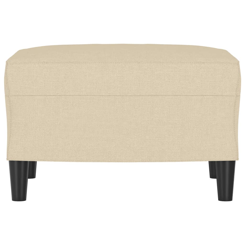 Poggiapiedi Crema 60x50x41 cm in Tessuto cod mxl 78001