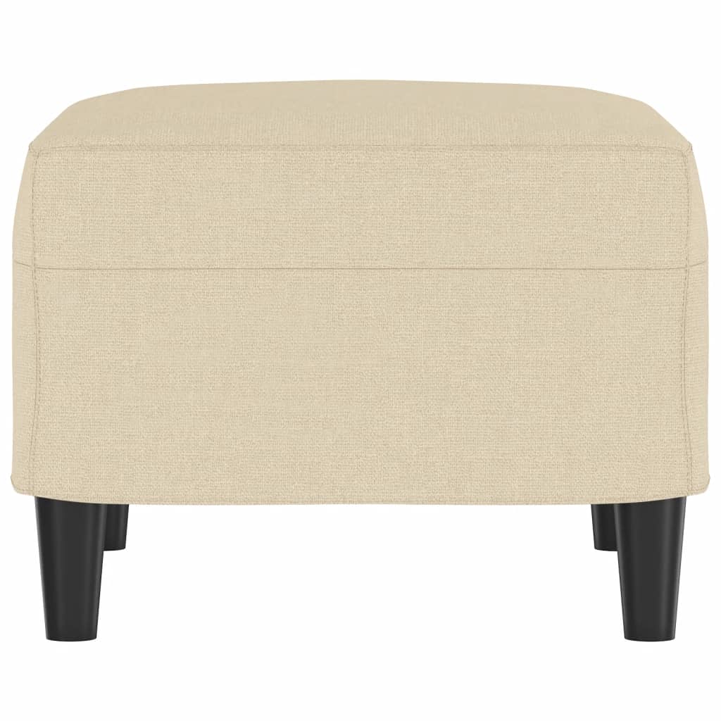 Poggiapiedi Crema 60x50x41 cm in Tessuto cod mxl 78001