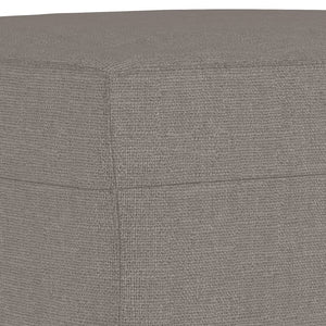 Poggiapiedi Tortora 60x50x41 cm in Tessuto cod mxl 64896