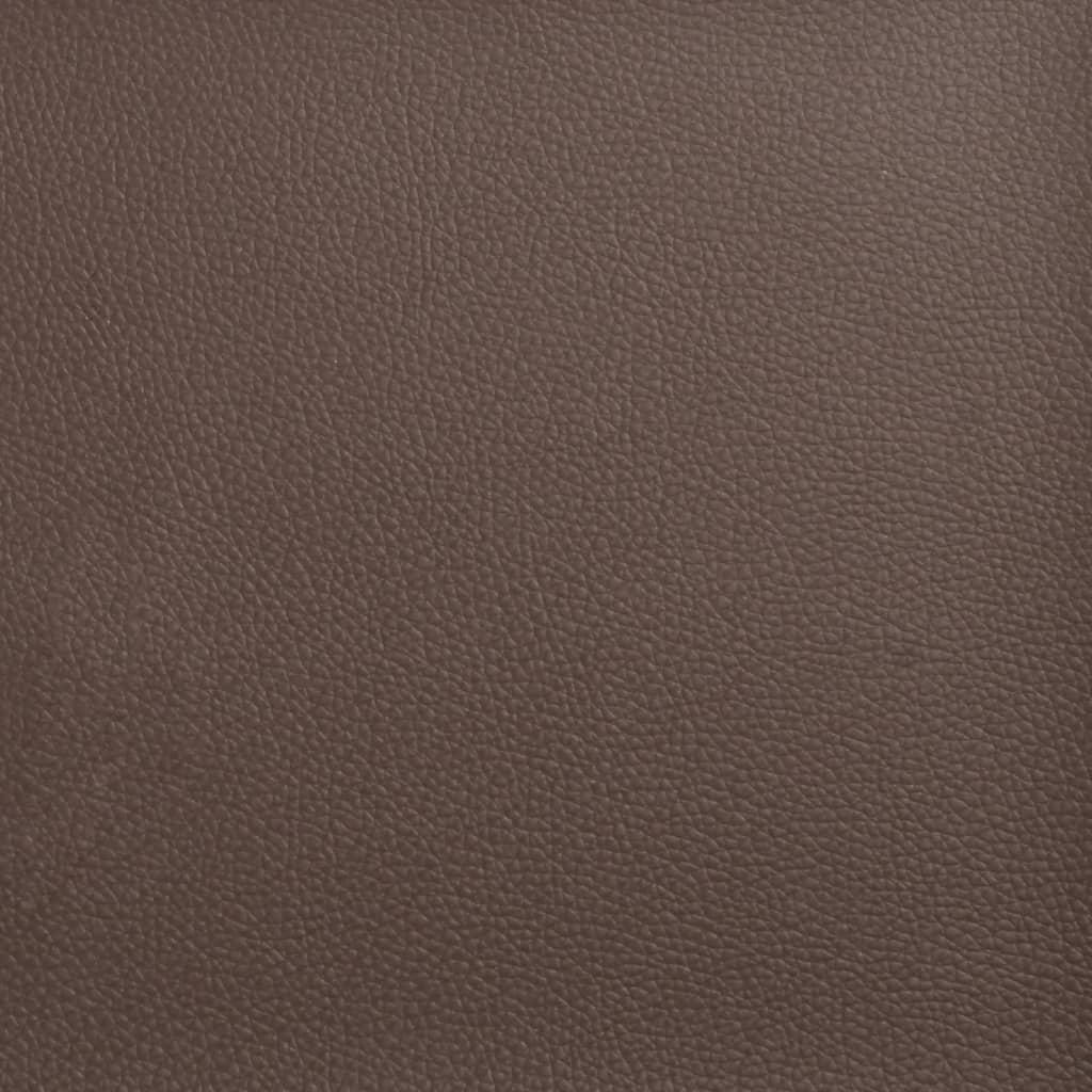 Poggiapiedi Marrone 60x50x41 cm in Similpelle cod mxl 66322
