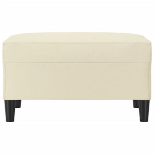 Poggiapiedi Crema 70x55x41 cm in Similpelle 349312