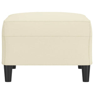 Poggiapiedi Crema 70x55x41 cm in Similpelle 349312