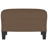 Poggiapiedi Marrone 60x50x41 cm in Tessutocod mxl 78605