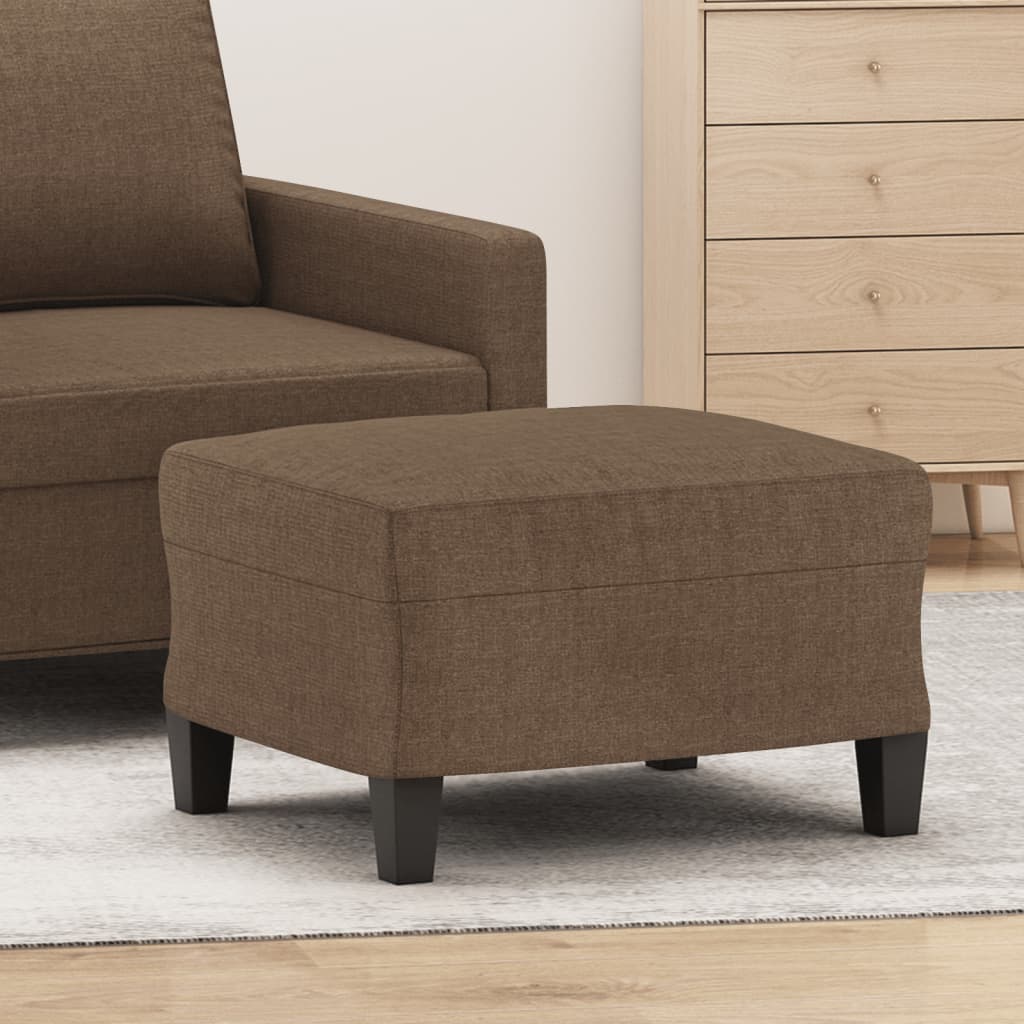 Poggiapiedi Marrone 60x50x41 cm in Tessutocod mxl 78605