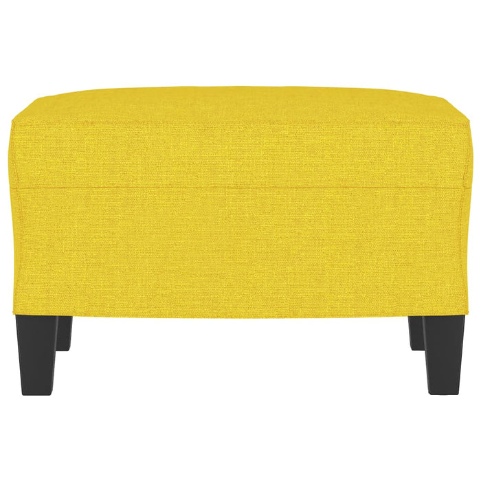 Poggiapiedi Giallo Chiaro 60x50x41 cm in Tessuto cod mxl 68725