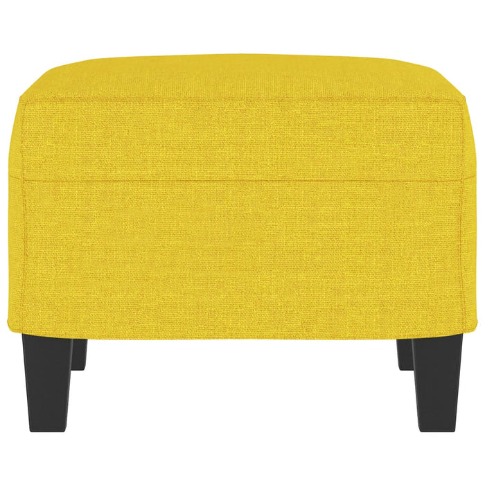 Poggiapiedi Giallo Chiaro 60x50x41 cm in Tessuto cod mxl 68725