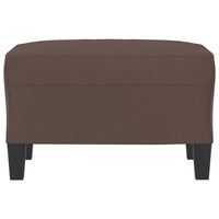 Poggiapiedi Marrone 60x50x41 cm in Similpelle 349337