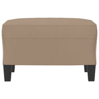 Poggiapiedi Cappuccino 60x50x41 cm in Similpelle