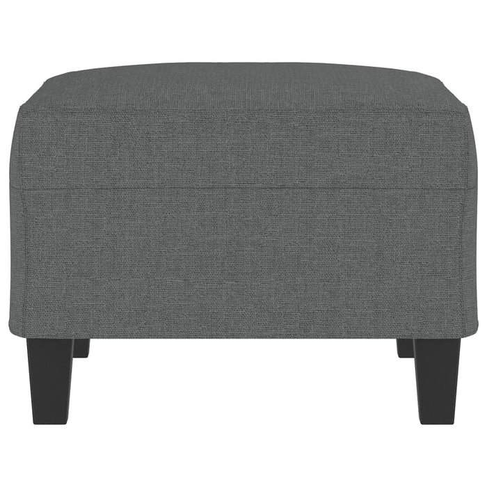 Poggiapiedi Grigio Scuro 70x55x41 cm in Tessuto cod mxl 66501