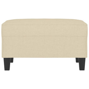 Poggiapiedi Crema 70x55x41 cm in Tessuto 349349