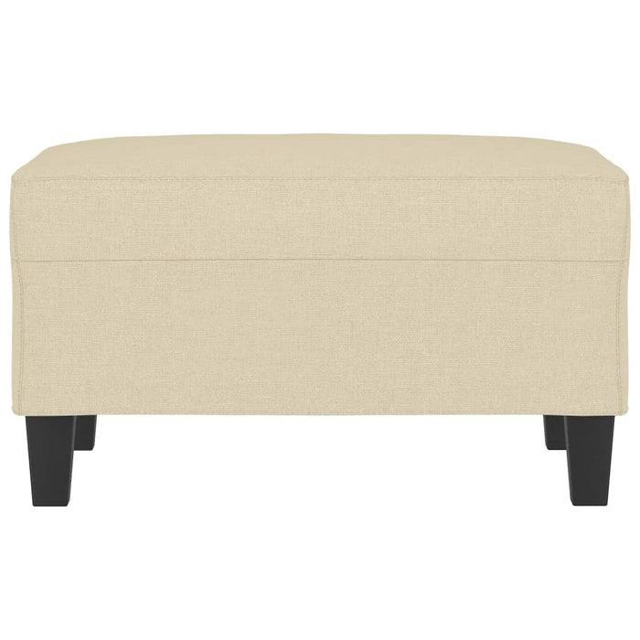Poggiapiedi Crema 70x55x41 cm in Tessuto 349349