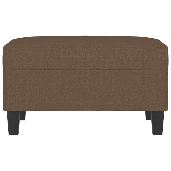 Poggiapiedi Marrone 70x55x41 cm in Tessuto cod mxl 68689