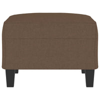 Poggiapiedi Marrone 70x55x41 cm in Tessuto cod mxl 68689