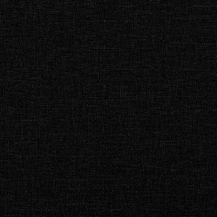 Poggiapiedi Nero 70x55x41 cm in Tessuto 349351